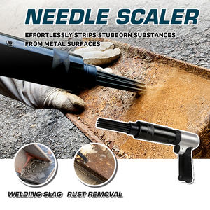 Dual Function Needle Scaler and <b>Chisel</b> Kit for Professional Metal Fabrication - Product Image 2