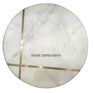 Blocs à découper en marbre de qualité de luxe de forme ronde fantaisie moderne créatif Art Designer ustensiles de cuisine de l'Inde au prix le plus bas - Product Image 1