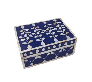 2026 New Arrival Jewelry Box With MOP & Resin Inlay Magnetic Closure Home Decor & Christmas Decor Jewelry Display Storage <b>Boxes</b> - Product Image 1