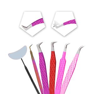 แหนบสแตนเลสที่มีประโยชน์พร้อมปลายแหลมใช้งานได้ยาวนานสำหรับการตัดขนตา-ไม่ต้องกังวลอีก! - Product Image 1