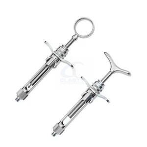 Seringue dentaire auto-aspirante en acier inoxydable, réutilisable, autoclavable, cartouche dentaire aspirante, CE ISO OEM - Product Image 5