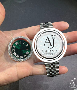 Reloj Mecánico de Acero Inoxidable con Esfera Redonda, Bisel de Cristal y Brazalete de Eslabones, Reloj de Pulsera Elegante para Hombre - Product Image 5
