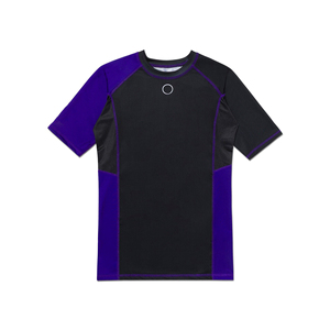 Mens Rash Guard Compression <b>Short</b> <b>Sleeve</b> MMA BJJ Jiu Jitsu No Gi Grappling <b>Base</b> <b>Layer</b> Sublimated Rashguard - Product Image 2