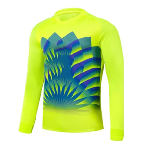Tenue de gardien de but de football rembourrée à manches longues, style uniforme de football, kit de maillot de football personnalisé - Product Image 2