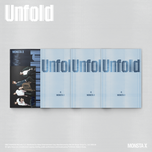 MONSTA X - [ UNFOLD ] (Versión ESTÁNDAR) ÁLBUM DE K-POP MÁS VENDIDO EN COREA - Product Image 4
