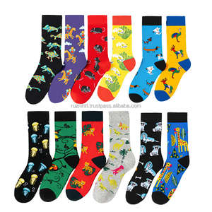 Calcetines coloridos de diseño moderno, material de algodón cómodo con opciones de embalaje y etiqueta personalizadas - Product Image 5