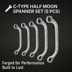 C Type Ring Spanner E-2004C Eastman Brand High Quality Durable Manual Carbon Steel Industrial Grade <b>Hand</b> <b>Tool</b> - Product Image 5