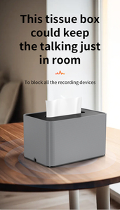 Mô hộp hình dạng ABS chất liệu chống ghi âm giọng nói hộp thương mại ghi chặn với 48 đầu siêu âm cho iOS - Product Image 2