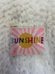 Embroidered Seed Beads Promotional Beaded <b>Coin</b> <b>Purse</b> Zipper Mini Luxury Pouch Handmade Eco-Friendly Money Quote Wholesale - Product Image 1