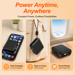 <span class=keywords><strong>Batterie</strong></span> externe à charge rapide 10000mAh 22.5W PD QC en alliage d'aluminium, pack de <span class=keywords><strong>batterie</strong></span> portable, logo personnalisé, vente en gros d'usine - Product Image 4