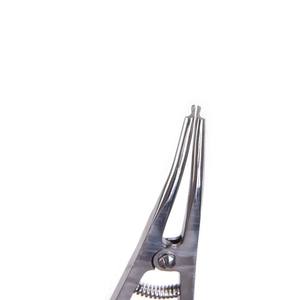Pinces manuelles en acier pour la pose d'élastiques dentaires, instruments chirurgicaux orthodontiques, type ciseaux, par Grip Surgical - Product Image 2