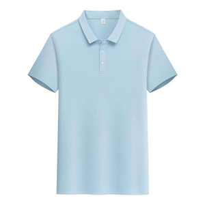 Camiseta Polo con Estampado Gráfico para Hombre, Manga Corta, Diseño Casual a Rayas, Corte Ajustado, Mezcla de Algodón, Moda Verano, Prendas Masculinas Elegantes - Product Image 6