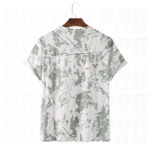 Vente en gros de chemises unisexes en coton 100% tricoté, formelles, unies, imprimées par sublimation, t-shirts vierges à séchage rapide, vêtements personnalisés DIY de qualité supérieure - Product Image 6