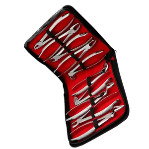 Juego de 10 Pinzas Dentales Reutilizables de Acero Inoxidable de Grado Alemán con Agarre Potente, Certificación CE Internacional - Product Image 6
