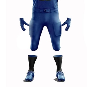 Custom American Football Jersey Set Unisex Mesh Rugby Sports Team Uniform Kit - Product Image 3