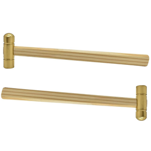 4oz Brass Hammer Flat And Dome FACE Head Solid Brass Metalsmith Hobby and Craft Soft Hammer Arts, Crafts & <b>Sewing</b> - Product Image 2