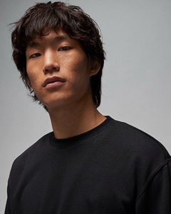 New Arrival Oversized Blank <b>Sweatshirt</b> <b>Fleece</b> Long Sleeve Oversized Custom Blank Cotton Crew Neck <b>Sweatshirts</b> - Product Image 4