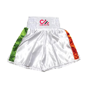 Hot Sale Men's Casual MMA Boxing Shorts Elastic Waist Knitted Custom Design Breathable Martial Arts Muay Thai Shorts - Product Image 1