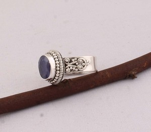 Anillo de Tanzanita Natural, Plata de Ley 925, Fabricante de Joyería, Anillo de Piedra Preciosa Azul Violeta al por Mayor para Mujer, Joyería Fina - Product Image 5