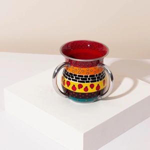 New Arrival Customised Stylish Netilat Yadayim Washing Cup Significance Jewish Home Cast Aluminium Grey <b>colour</b> 12 CM Use - Product Image 4