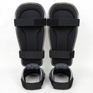 Protège-tibias réglables en néoprène avec fermeture auto-agrippante pour la boxe, équipement de protection, protège-tibias standard unisexe pour adultes - Product Image 2