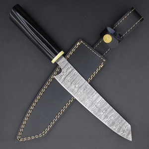 Couteau de Chef Moderne Fait Main en Acier Damas, Personnalisé OEM/ODM, Compatible Lave-Vaisselle, Vente en Gros - Product Image 2