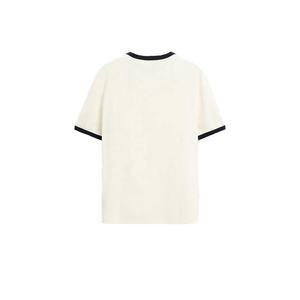 Camisetas lisas de cuello redondo de alta calidad para hombre, a la moda de algodón 100% colección de verano, estilos informales y formales personalizables - Product Image 2