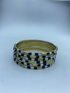 Traditional Handmade Resin and Brass <b>Bangle</b> Set Elegant Designer <b>Bangles</b> for Daily And Party Wear Women - Product Image 4