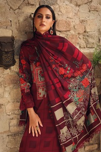 Robe en lin pour femme de marque célèbre, collection hiver, brodée et imprimée, tissu de haute qualité, matière de bonne qualité. - Product Image 6