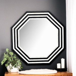 Espejo de pared con incrustaciones de hueso para decoración del hogar, mejora el diseño interior en dormitorios, hoteles y restaurantes. Espejos de pared de la India en oferta. - Product Image 1