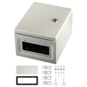 Armadio Elettrico in Metallo NEMA 4X 10 X 8 X 6FT IP66 Resistente ad Acqua e Polvere per Uso Esterno - Product Image 1