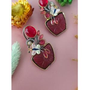 Elegantes Pendientes de Circonita Cúbica de Primera Calidad Chapados en Oro para Mujeres y Chicas, Ideales para Looks de Noche y Fiestas - Product Image 1