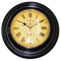 Vente chaude Premium Qualité Nautique Horloge De Bureau Conception Antique Unique avec Vintage Look Boussole Top Standard Métal Matériel