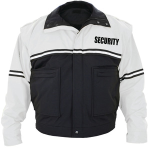 Chaquetas de seguridad reflectantes para hombre, amarillas, de poliéster, impermeables, con forro suave, logotipo personalizable, chaquetas de trabajo para hombre con bolsillos - Product Image 1