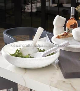 Ciotola da portata in resina di alta qualità per l'organizzazione domestica di soggiorno-diversi stili di qualità insalatiera per uso domestico cibo che serve - Product Image 6