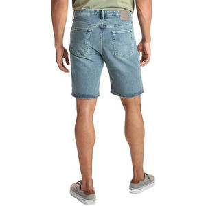 Pantalones Cortos de Mezclilla Casuales para Hombre, Pantalones Cortos de Mezclilla Ajustados y Elásticos, Moda de Verano - Product Image 6