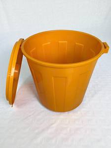 High Quality Eco-Friendly <b>Food</b>-Grade Round <b>Plastic</b> Rice <b>Storage</b> Barrel with Thick Lid <b>Food</b> Container - Product Image 3