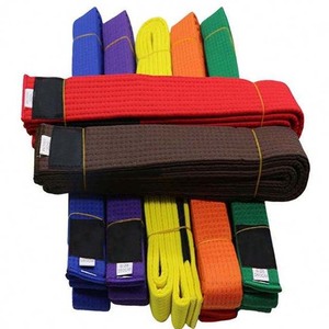 Cinturones de Artes Marciales, Karate, Judo, Taekwondo, Jiu Jitsu, Cinturón Protector Estándar de 2.8m, Spandex/Poliéster, Algodón Elástico - Product Image 2
