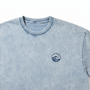 Camisetas de Alta Calidad con Diseño Personalizado, 100% Algodón, Lavado Ácido, Transpirables, de Manga Corta, para Venta en Línea a Bajo Precio - Product Image 4