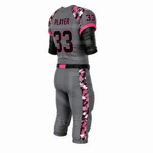 Conjunto de Uniforme de Fútbol Americano Personalizado al por Mayor 2026, Jersey y Pantalones, Tela de Malla Transpirable, Uniforme de Entrenamiento de Equipo, Fabricante OEM - Product Image 6