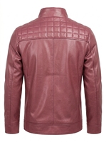 Veste d'hiver décontractée pour homme en coton enduit, écologique, avec col montant et fermeture éclair sur les poches avant, idéale pour le quotidien - Vente en gros