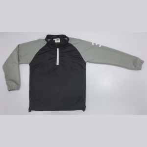 Men Full Zip Sports Track <b>Jacket</b> Red Black Stand Collar Athletic Outerwear Manufacturer OEM Factory Custom Logo Top - Product Image 5