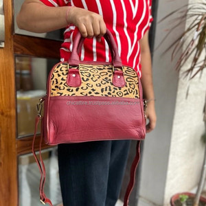 New Arrival Stylish Animal Print Fur Recycled <b>Leather</b> Tote Underarm Bags Women Fashionable Multi Color High Quality <b>Shopping</b> Bag - Product Image 2