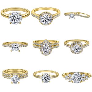 Bague de fiançailles élégante en moissanite en forme de cœur, best-seller, ou bijou cadeau pour femme, disponible au prix export - Product Image 1
