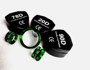 เลนส์อะสเฟอริกคู่ 20D 78D 90D สำหรับชุดอุปกรณ์ตรวจวัดสายตา สำหรับอุปกรณ์การแพทย์ด้านจักษุวิทยา ขายส่ง - Product Image 2