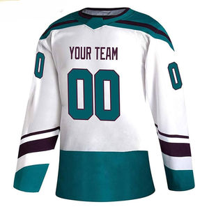 Uniforme d'entraînement de hockey sur glace unisexe pour adultes, tissu polyester, séchage rapide, respirant, design léger - Product Image 3