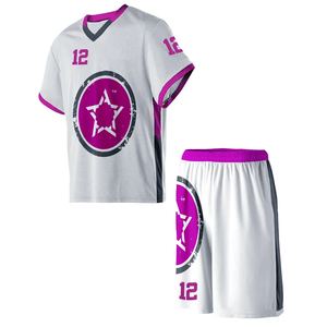 Uniformes de lacrosse respirants avec panneaux de couleur assortie Pantone personnalisés, maille de ventilation zonée dans des zones spécifiques - Product Image 3