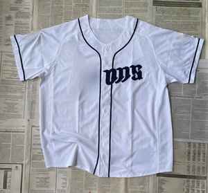 Uniforme de Béisbol Personalizable con Conjuntos Transpirables de Talla Grande con el Logotipo del Nombre del Equipo en la Parte Delantera - Product Image 2