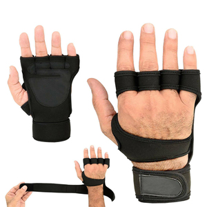 Almohadilla de Agarre para Gimnasio de Alta Calidad, de Caucho Natural, Ajustable, Ligera, Resistente, para Ejercicios con Mancuernas, Antideslizante, con Soporte para Muñeca - Product Image 3