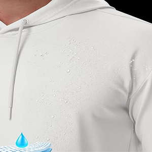 400gsm Hoodie 100% Cotton Men's Hot Sale Men's Loose Fitting Thick Hoodie Pullover Sweatshirt Custom Logo French Terry Hoodies - Product Image 6